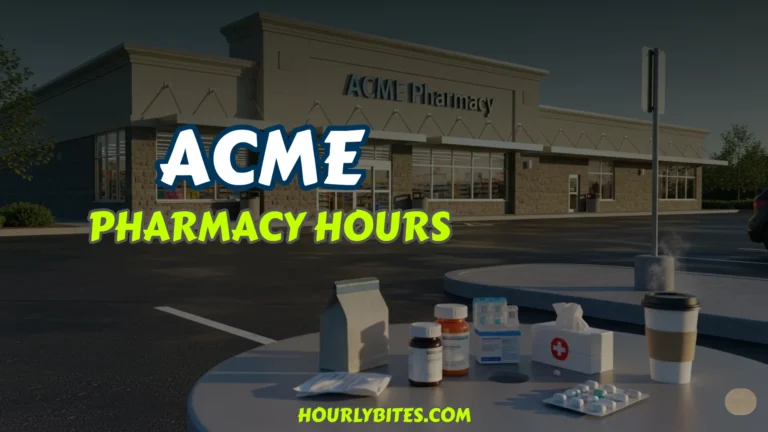Acme Pharmacy Hours