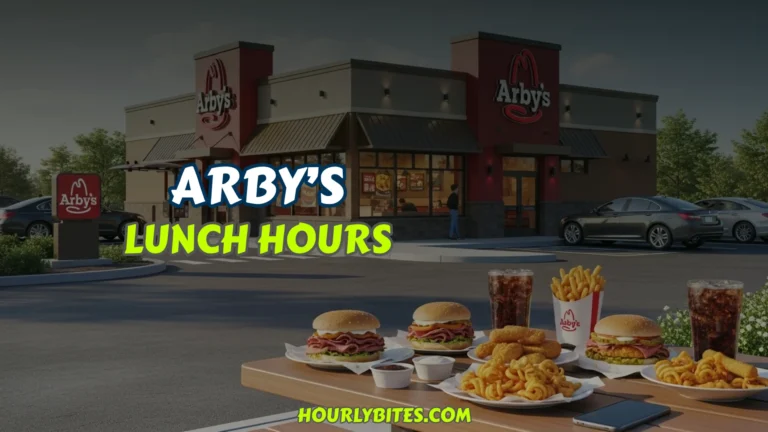 Arby’s Lunch Hours