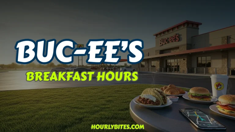 Buc-ee’s Breakfast Hours
