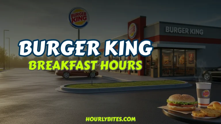 Burger King Breakfast Hours