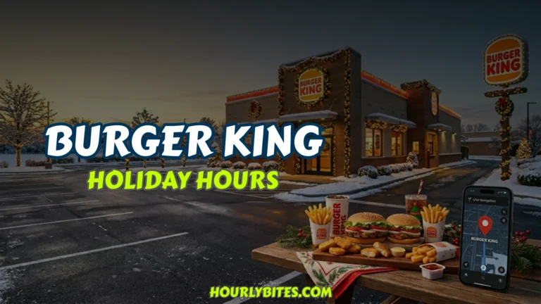 Burger King Holiday Hours