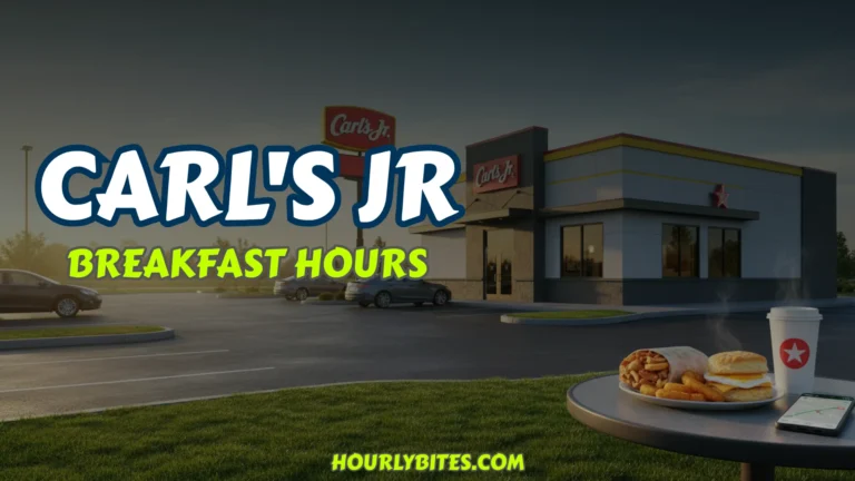 Carl's Jr Breakfast Hours