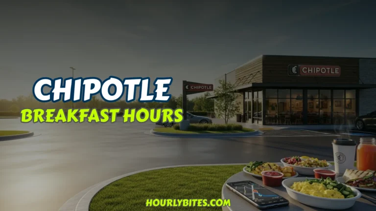 Chipotle Breakfast Hours