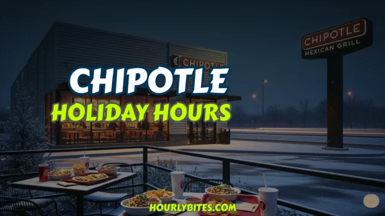 Chipotle Holiday Hours