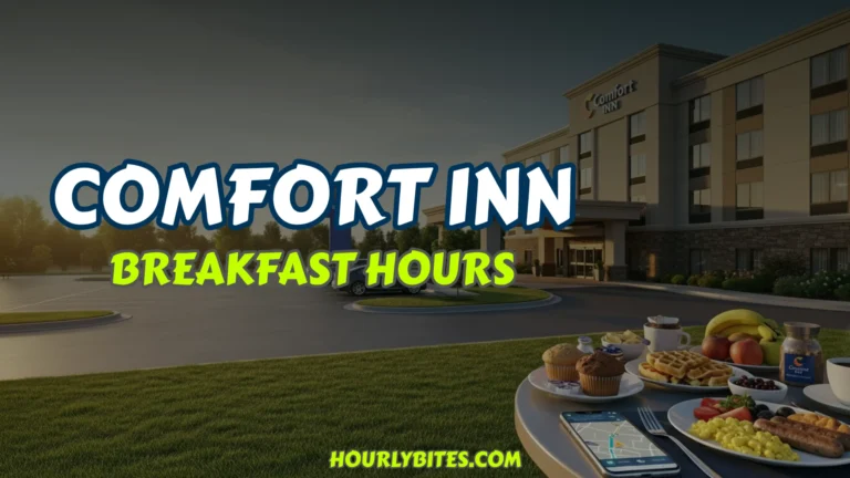 Comfort Inn Breakfast Hours
