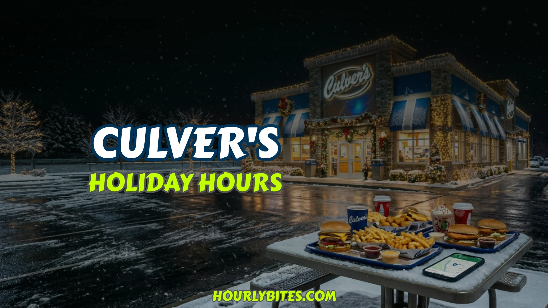 Culver's Holiday Hours
