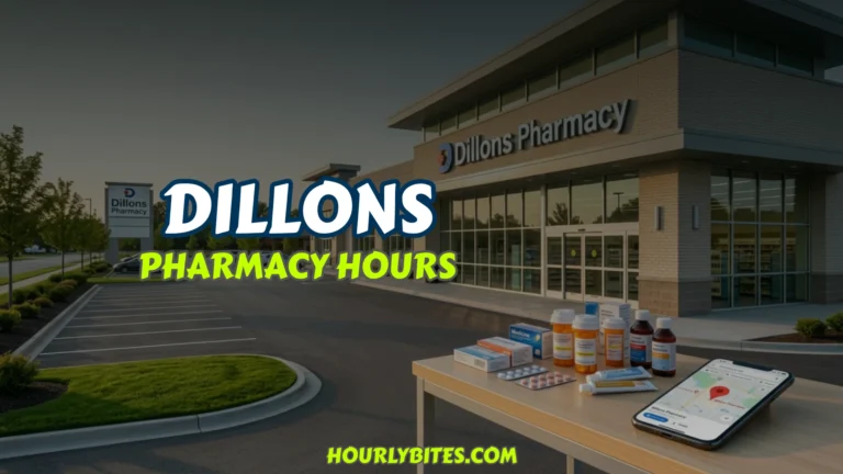 Dillons Pharmacy Hours