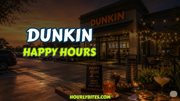 Dunkin' Happy Hour
