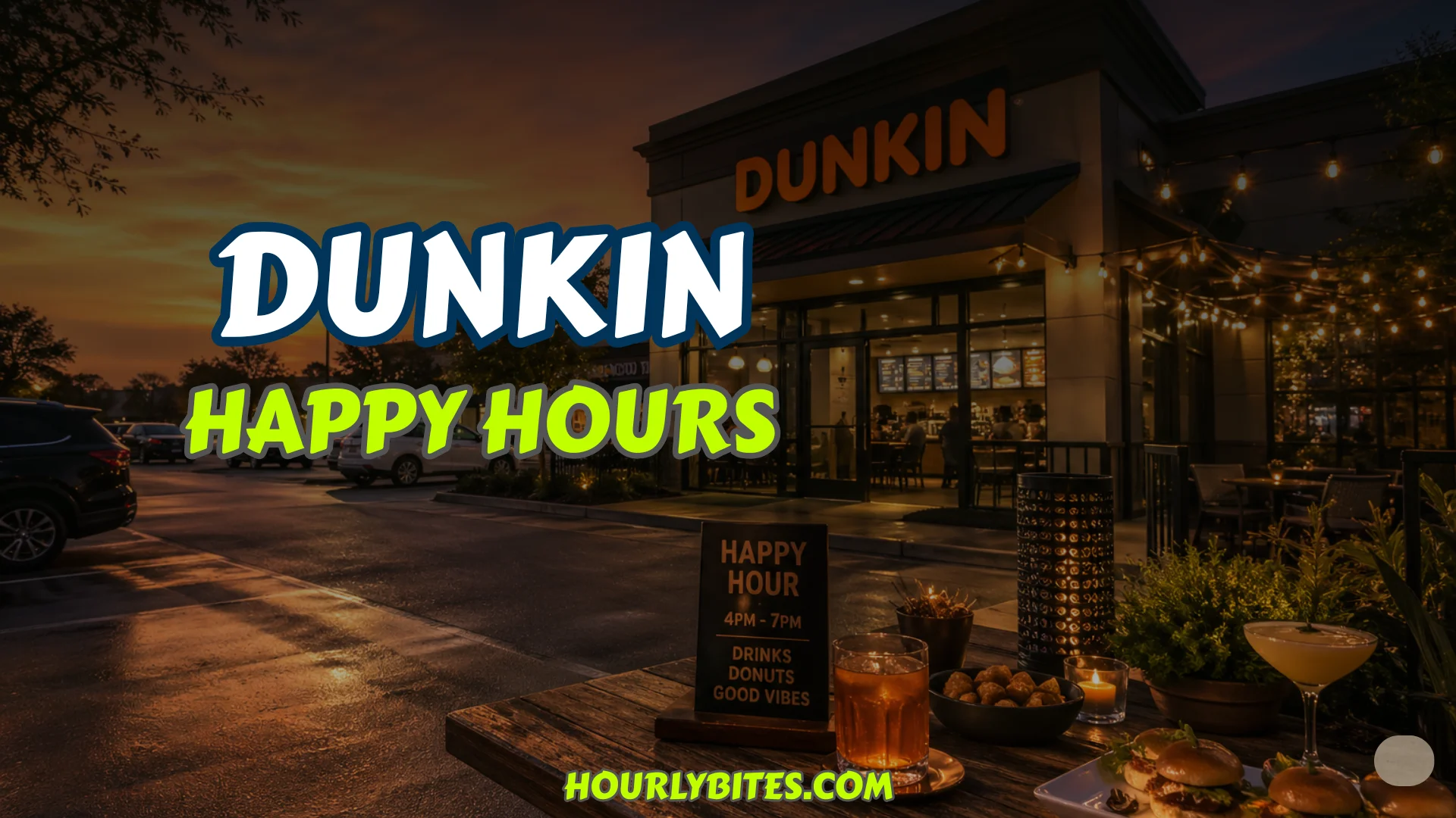 Dunkin' Happy Hour