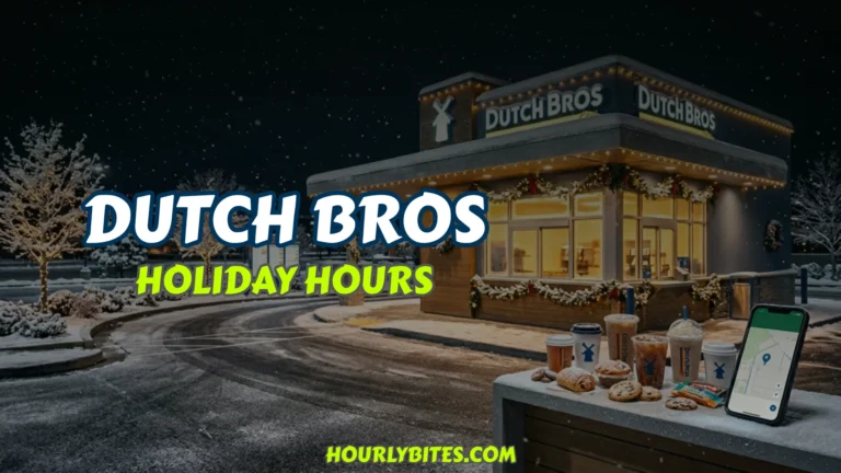 Dutch Bros Holiday Hours