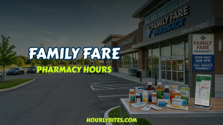 Family Fare Pharmacy Hours