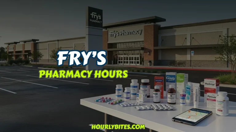 Fry's Pharmacy Hours