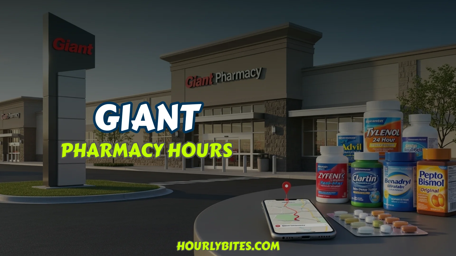 Giant Pharmacy Hours