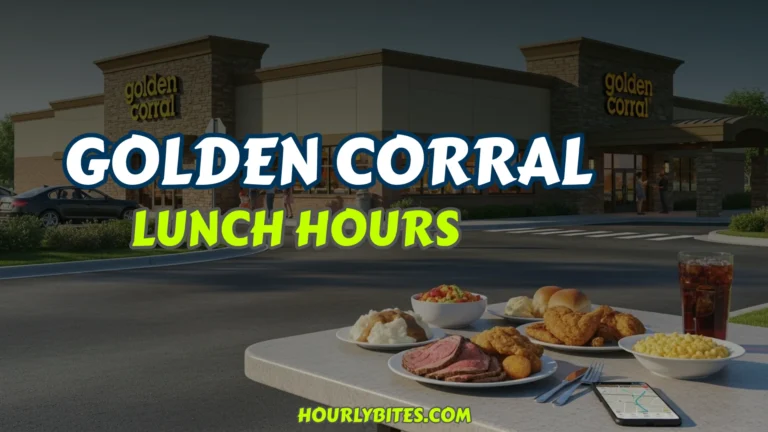Golden Corral Lunch Hours