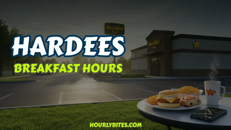 Hardees Breakfast Hours