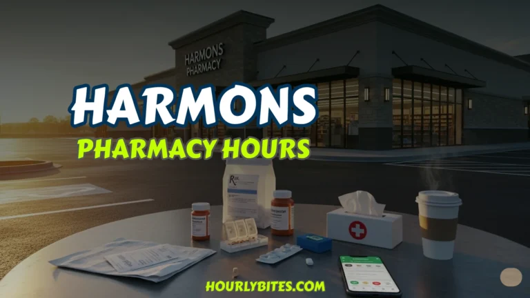 Harmons Pharmacy Hours