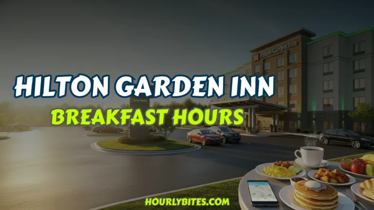 Hilton Garden Inn Breakfast Hours