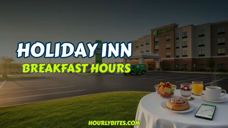 Holiday Inn Breakfast Hours