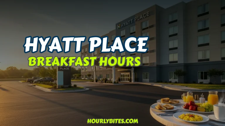 Hyatt Place Breakfast Hours