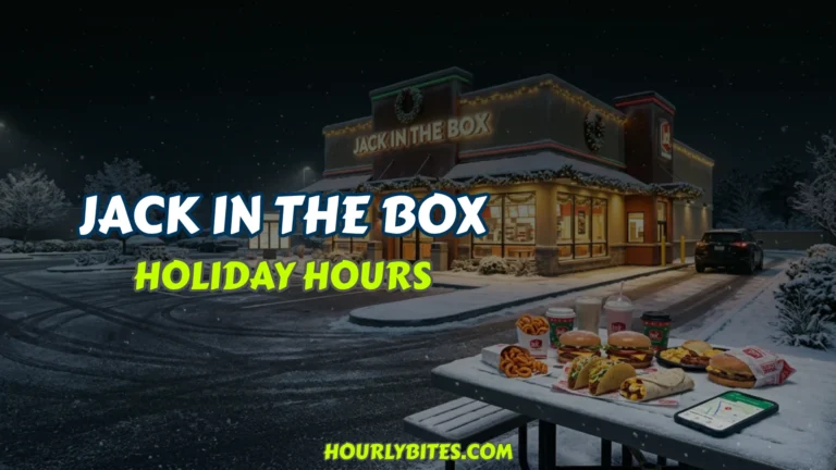 Jack In The Box Holiday Hours