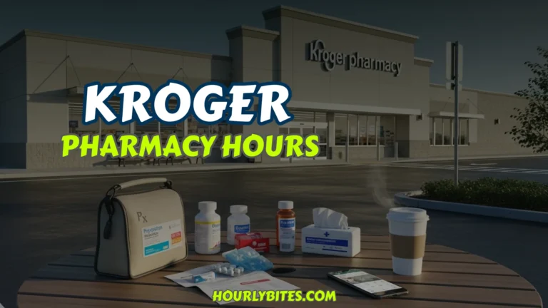 Kroger Pharmacy Hours