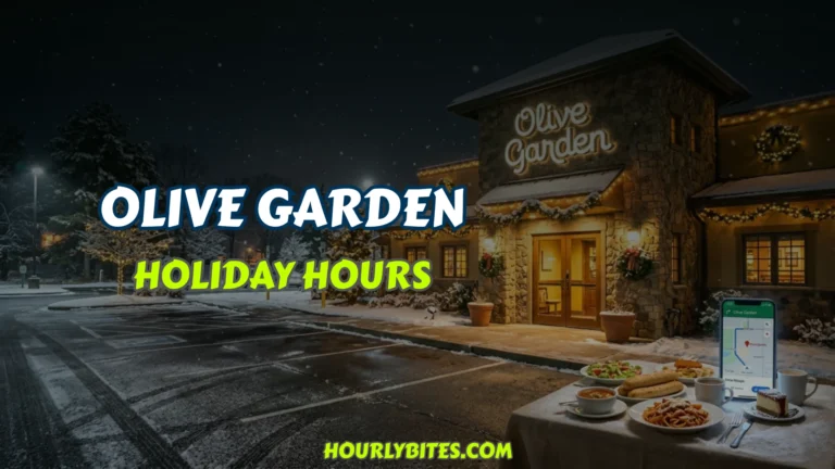 Olive Garden Holiday Hours