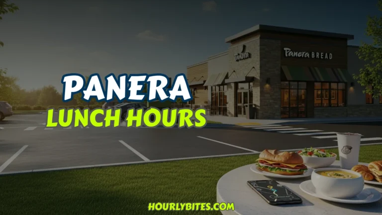 Panera Lunch Hours