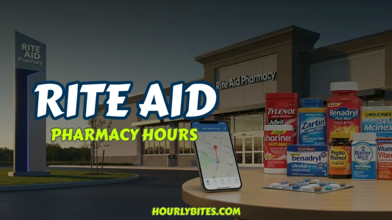 Rite Aid Pharmacy Hours