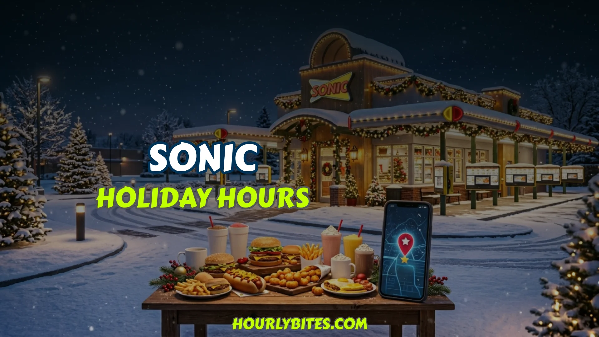 Sonic Holiday Hours