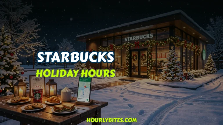 Starbucks Holiday Hours