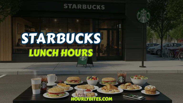 Starbucks Lunch Hours