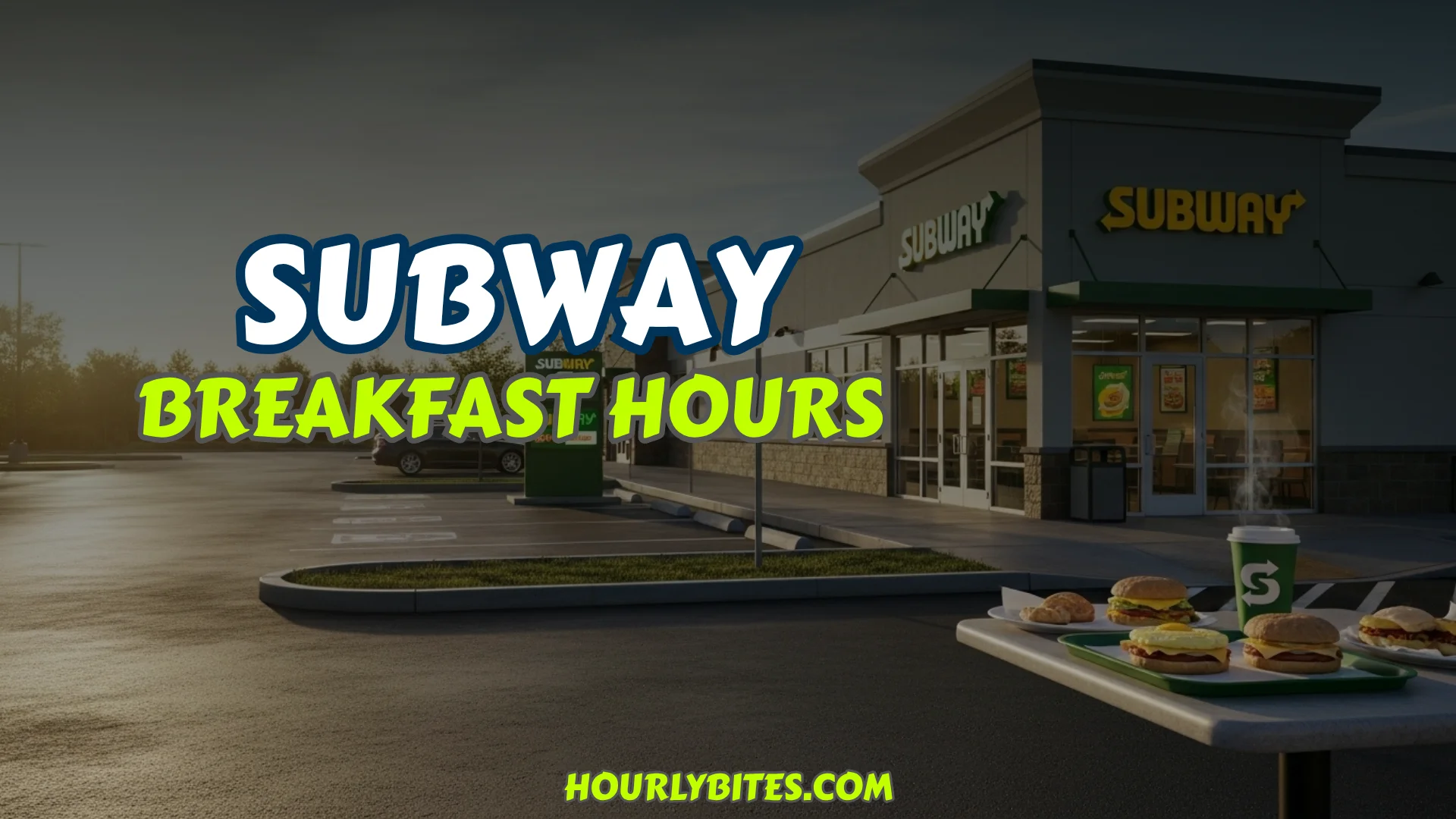 Subway Breakfast Hours