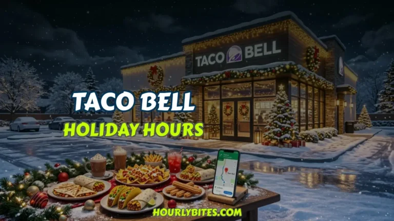 Taco Bell Holiday Hours