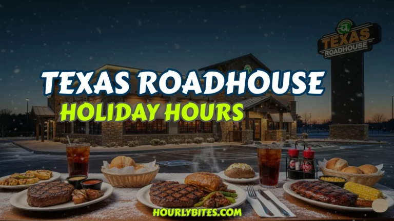 Texas Roadhouse Holiday Hour