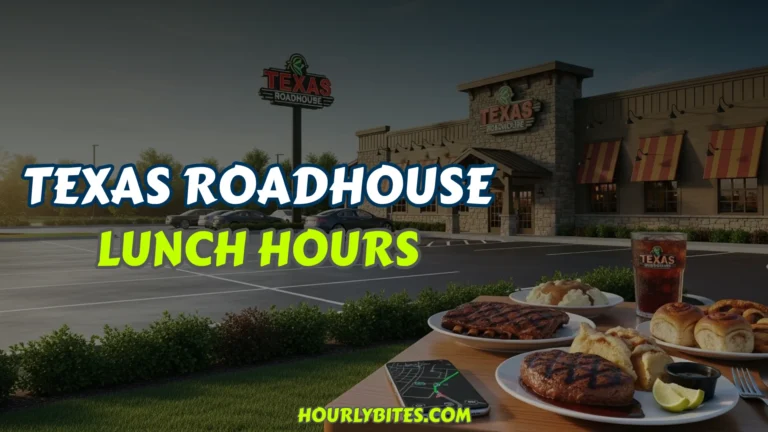 Texas Roadhouse Lunch Hours