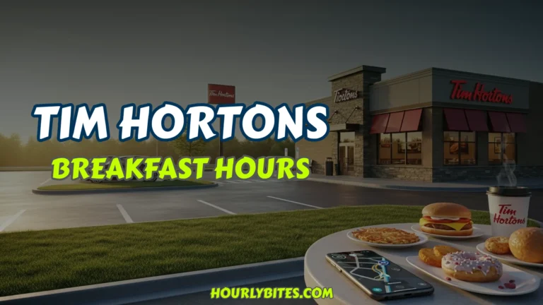 Tim Hortons Breakfast Hours