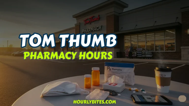 Tom Thumb Pharmacy Hours