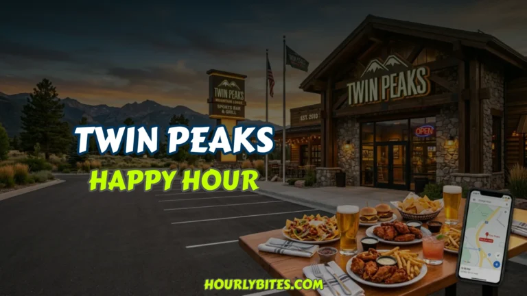 Twin Peaks Happy Hours