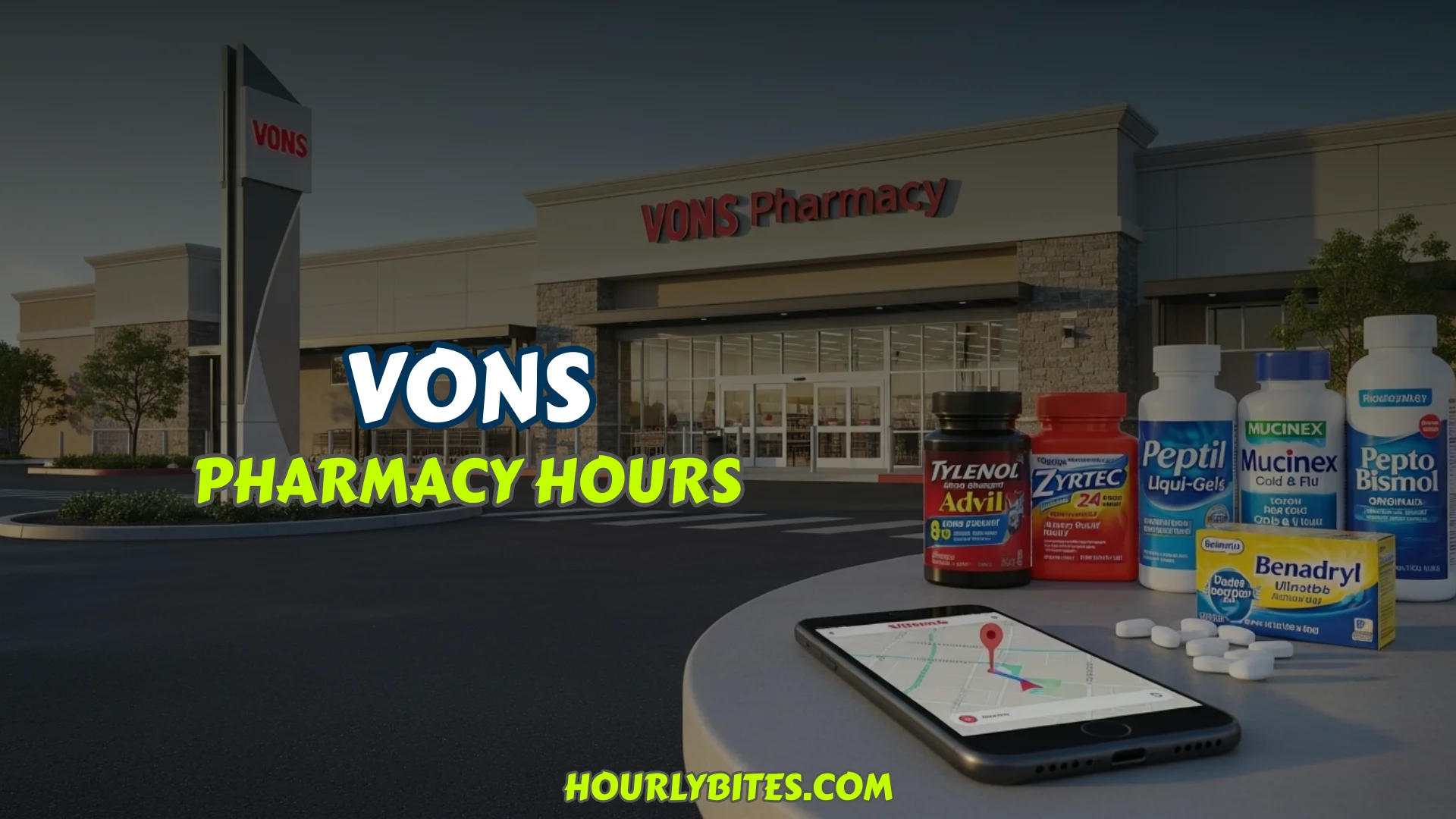 Vons Pharmacy Hours