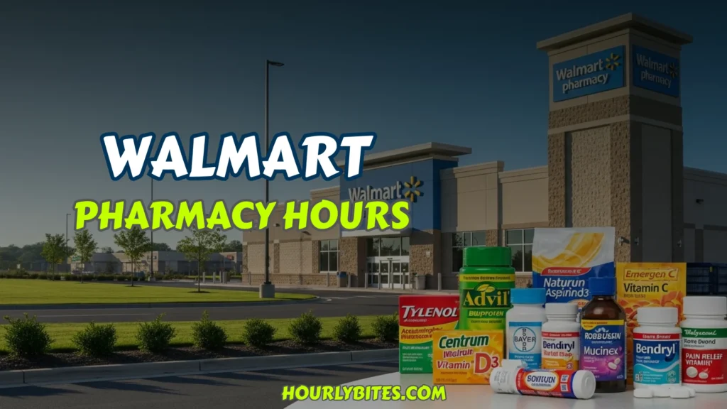 Walmart Pharmacy Hours