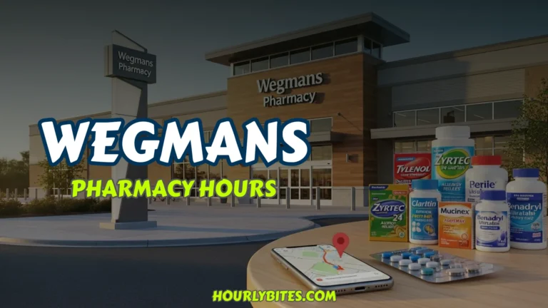 Wegmans Pharmacy Hours