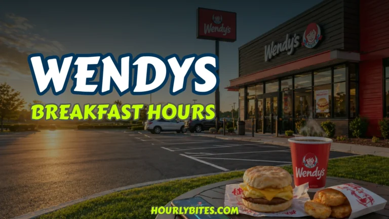 Wendys Breakfast Hours