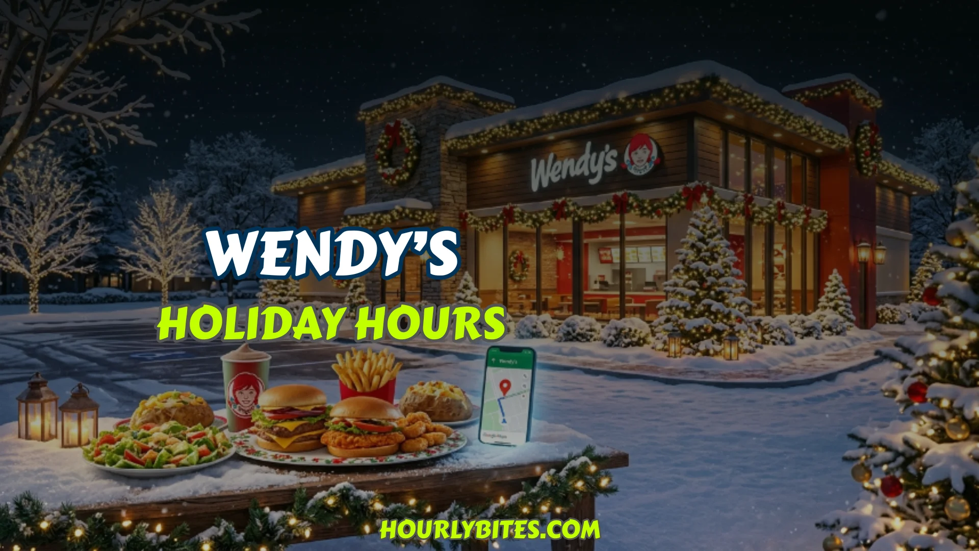 Wendy's Holiday Hours