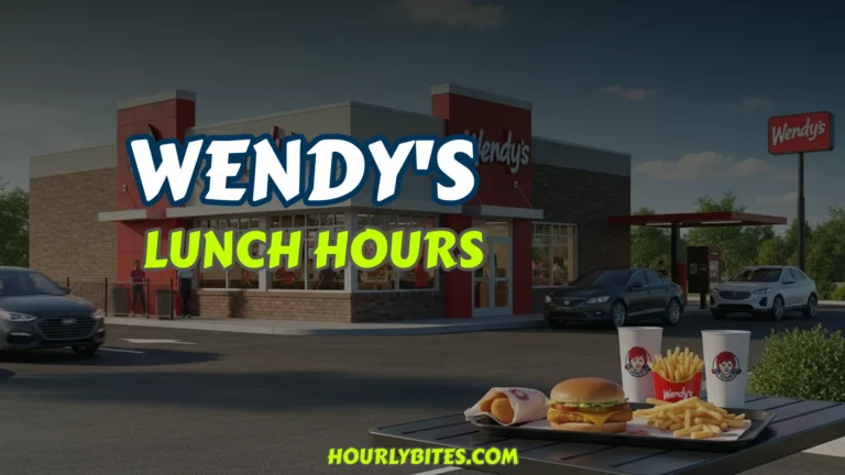 Wendy's Lunch Hours